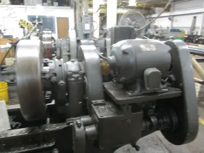 4" LANDIS MODEL #4P SINGLE SPINDLE THREADER: YOBRO #24700