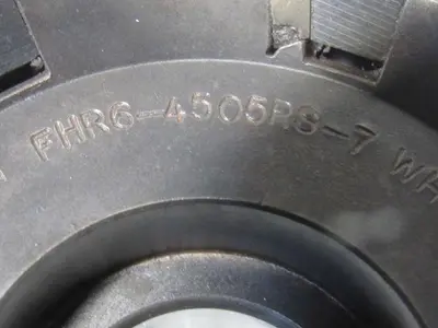 VR/Wesson FHR6-4505RS-7 5" Indexing 45° 7 Flute Face Mill 1-1/2" Arbor