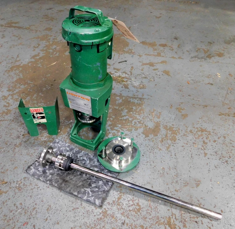Used LIGHTNING VARIABLE SPEED MIXER XJ SS30SCR Stationary Mixers New Jersey US | Champion Trading Corporation #424165