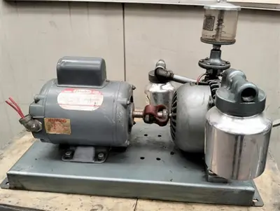 Carbon steel vacuum pump