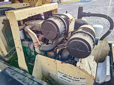 Used 2006 INGERSOLL-RAND 185 CFM AIR COMPRESSOR Rotary Screw & Sliding Vane Air Compressors Pennsylvania US | East West Machinery & Drilling #1417699