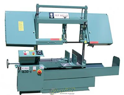 New | in-Stock W.F. WELLS F-1630-1 Horizontal Band Saws California US | Sterling Machinery Exchange #1465950