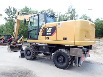 Used 2017 CATERPILLAR M320F Wheel Excavators Massachusetts US | Brookside Equipment Sales #1422124
