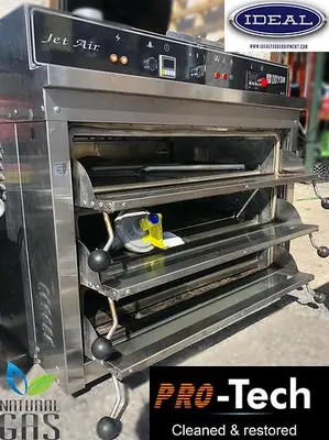 Doyon PIZ3G Triple Deck Natural Gas Pizza Oven -We ship