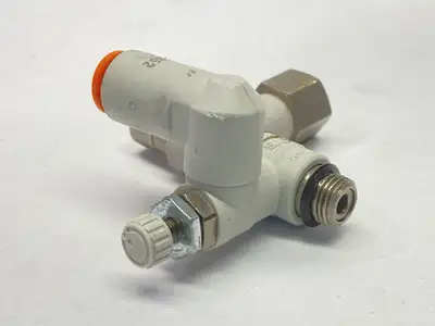 ASP330F-U01-07-X352 | SMC  Pneumatic Flow Speed Control Pilot Check Valve - Used