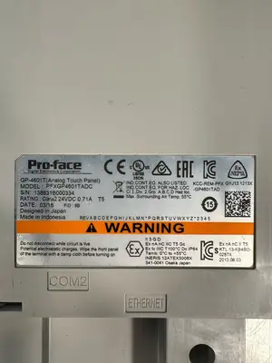 Used Pro-face _UNKNOWN_ Automation Control (HMI) South Carolina US | Palmetto Automation #1495898