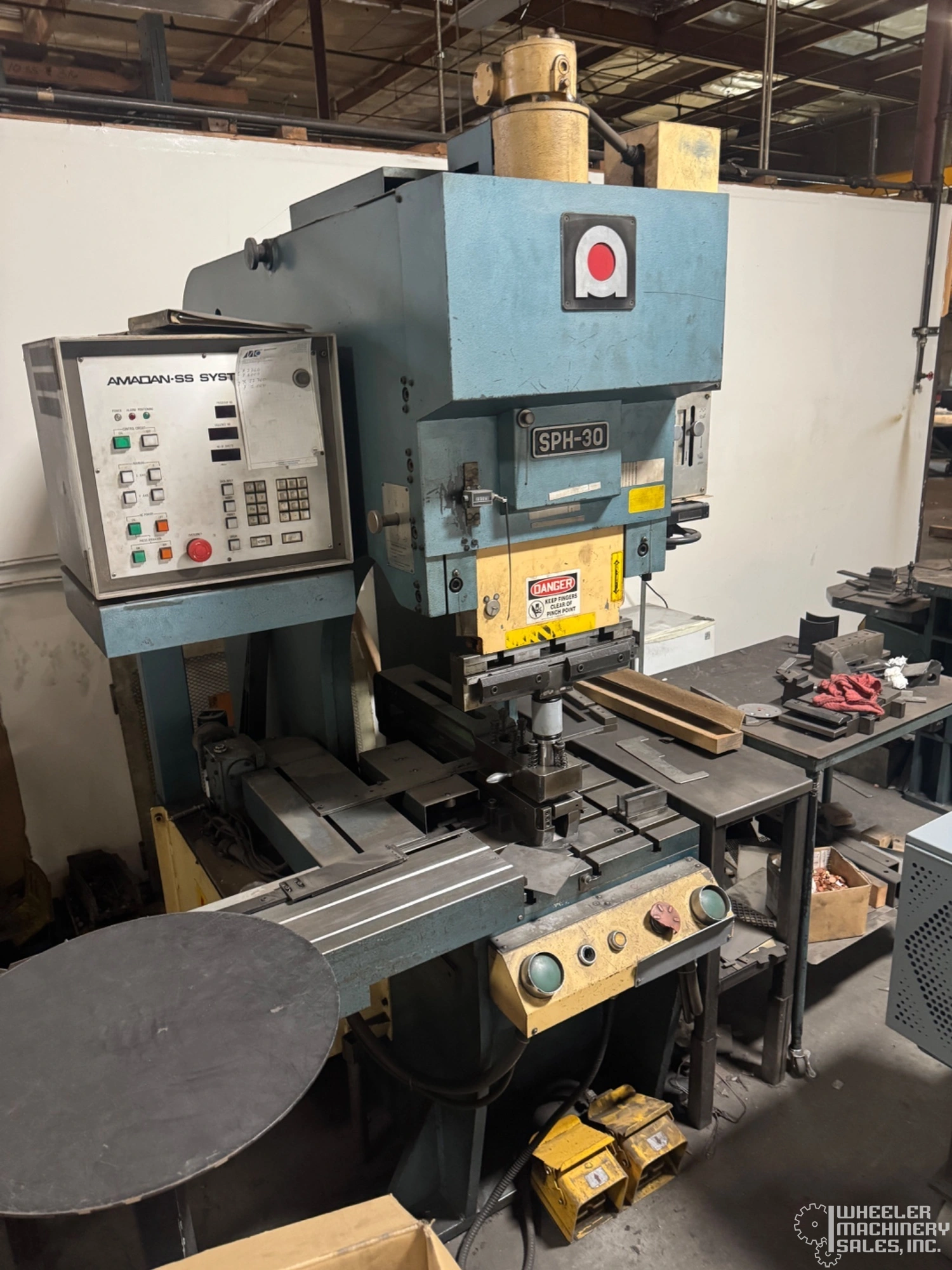 AMADA SPH-30 Single End Punch (Fabricator) #8137 #2