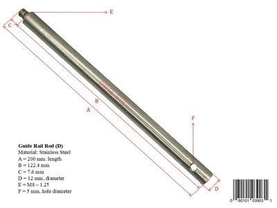 Guide Rail Rod