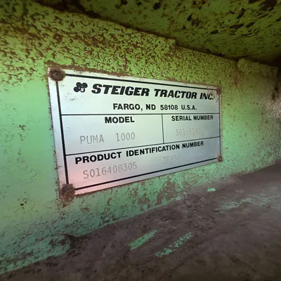STEIGER PUMA 1000 Tractor | Iron Listing (27)