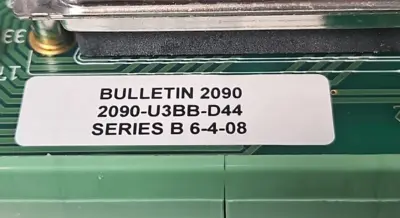 KME 2090-U3BB-D44 Connector Module Series B 6-4-08 Bulletin 2090 (BIN3.4.5)
