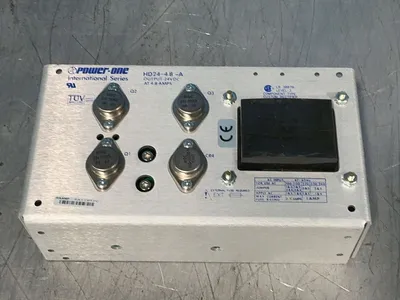 Used POWERONE HD244.8A Single Output Power Supplies Ohio US | HGR 24 #1263450
