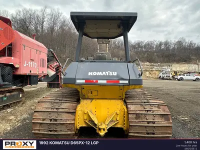 Used 1992 KOMATSU D65PX-12 LGP Bulldozers New Jersey US | Proxy Equipment #1388589