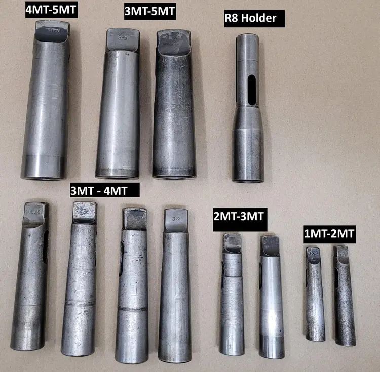 Used UNSPECIFIED MORSE TAPER SLEEVE SET Arbors & Adapters Kentucky US | Aucto #1308155