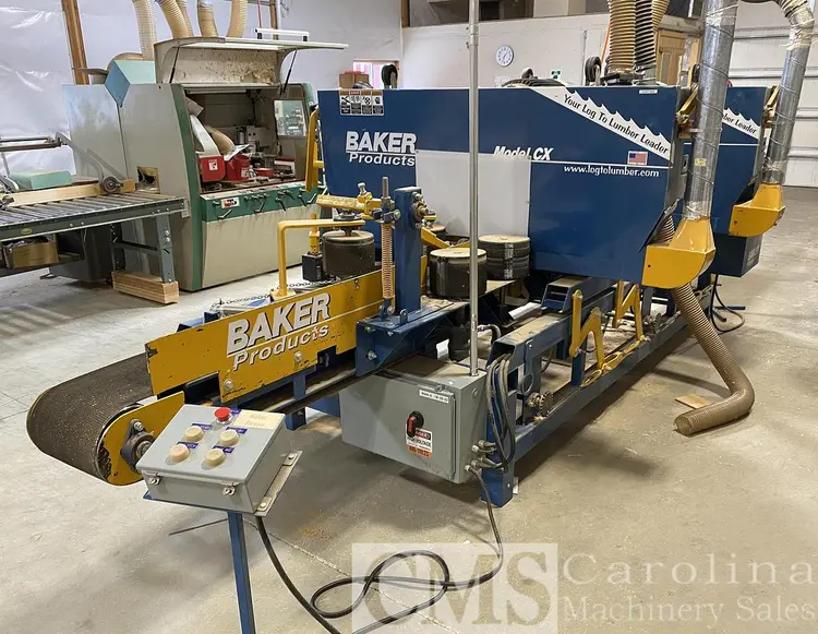 Used 2018 BAKER CX 2-HEAD HORIZONTAL RESAW Woodworking Horizontal Band Resaws PY | CAROLINA MACHINERY SALES #936991