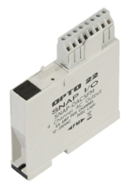 Opto 22 SNAP-OAC5FM SNAP 4-Ch 12-250 VAC Digital (Discrete) Output Module, FM [New]