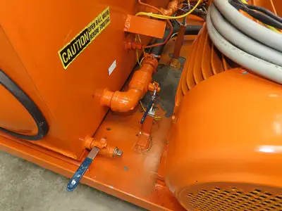 Continental RHM Hydraulic Power Unit 29 GPM 3000 PSI 25Hp Dual Pump 100 Gal