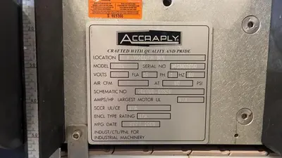 USED 2009 ACCRAPLY 35PW