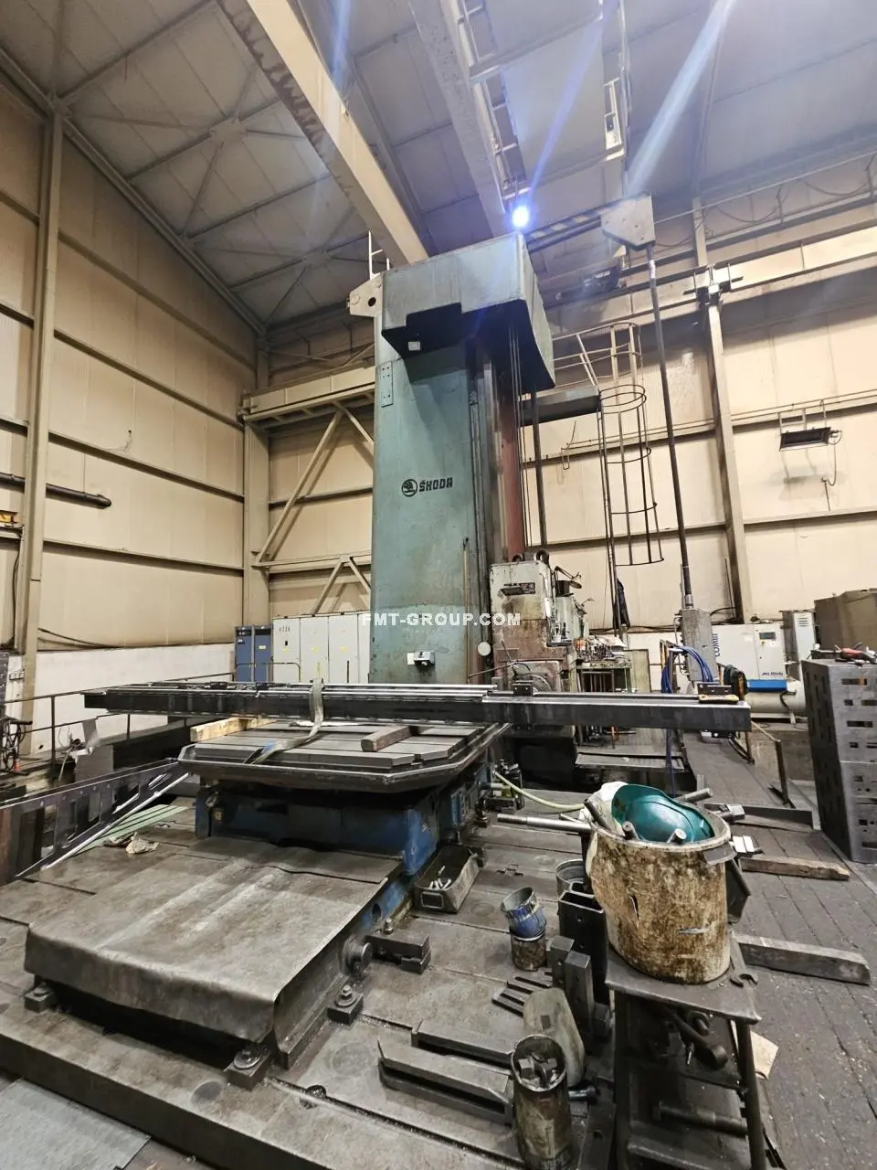 Used 1980 ŠKODA W 160 H Horizontal Floor Type Boring Mills SK | F.M.T. Group s.r.o. #1245877