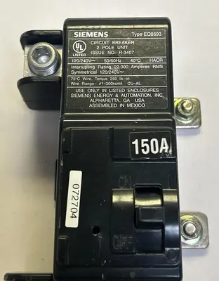 Used SIEMENS EQ8693 Miscellaneous Equipment (Electrical & Power) Ohio US | Surplus Asset Holdings #1238114