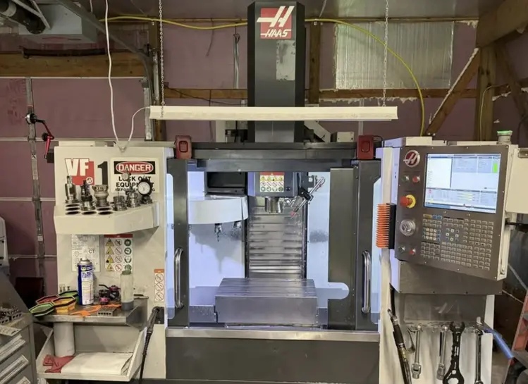 Used 2017 HAAS VF-1 Vertical Machining Centers Ohio US | Toolquip, Inc. #1421794