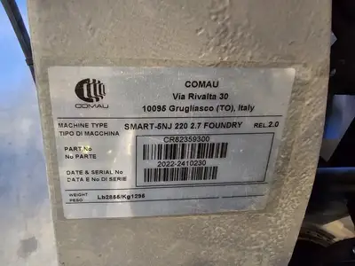 NEW 2022 COMAU NJ-220-2.7