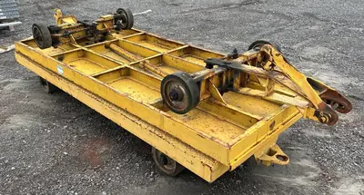 10,000 LBS X 4' X 9' HEAVY DUTY MOBILE TRANSFER / MOVING CART: STOCK #23514