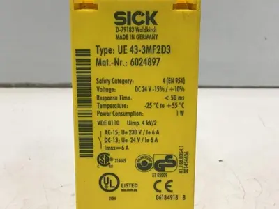 USED SICK OPTIC ELECTRONIC UE43-3MF2D3