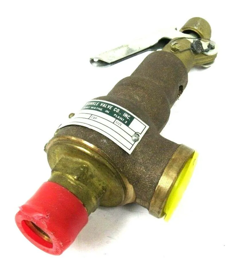 NEW KUNKLE VALVE 6010-E1 RELIEF VALVE 3/4" 6010E1