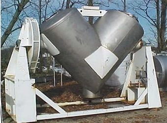 Used PATTERSON PATTERSON KELLEY 75 CFT VBLENDER Double Cone - V Mixers New York US | Michael Benalt Inc #1274355