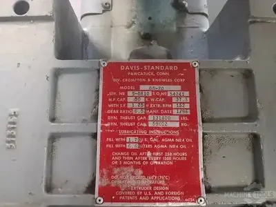 USED 1996 DAVIS STANDARD DS-20