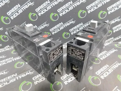 Lot of 2 General Electric THED113020 Circuit Breakers 277V 20A 125VDC  Used