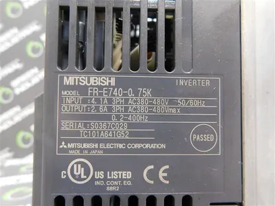 USED MITSUBISHI FR-E740-0.75K