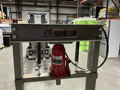 Used PITTSBURGH 20 TON HYDRAULIC PRESS H-Frame Presses Michigan US | Miedema Asset Management Group #1580106