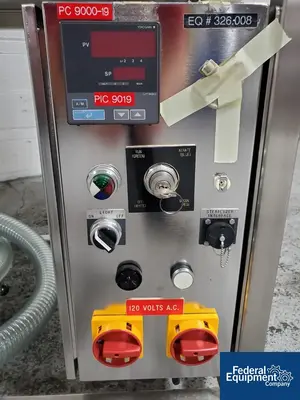USED Walker 48" Walker Transfer Isolator Glovebox, 316L S/S, (2) Glove