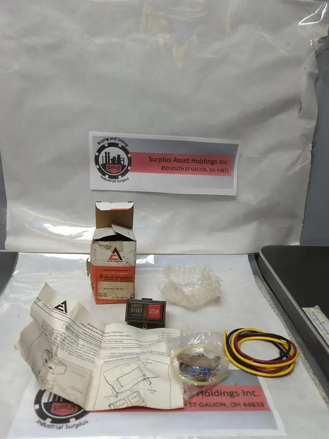 New | in-Stock ALLIS-CHALMERS 25-107-199-801 Miscellaneous Equipment (Electrical & Power) | Surplus Asset Holdings #1196411