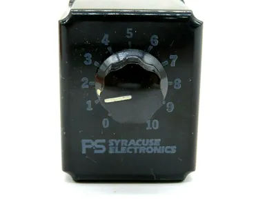 NEW SYRACUSE ELECTRONICS RBCA-30317 RELAY 115VAC 180SEC RBCA30317