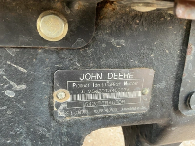 Used 2003 JOHN DEERE 5420 Utility Tractors Michigan US | Miedema Asset Management Group #1579210