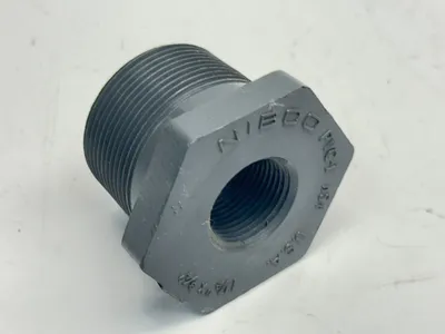 451834, CA15600 | Nibco 451834 1-1/2 x 3/4" Reducer Bushing MPT x FPT CA15600 LOT OF 4 - Used