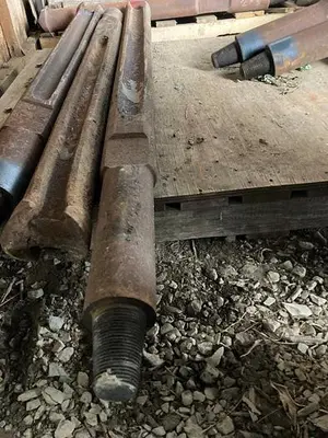 Used AFTERMARKET 4-3/5” X 63" CABLE TOOL DRILLING CHISEL BIT Drills Pennsylvania US | East West Machinery & Drilling #1417267
