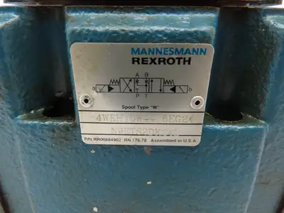 Rexroth 4WE6J61/EG24N9DK24L2,  Z2FS 6-2-43/1QV,  4WEH10W44/6EG24 Valve Stack