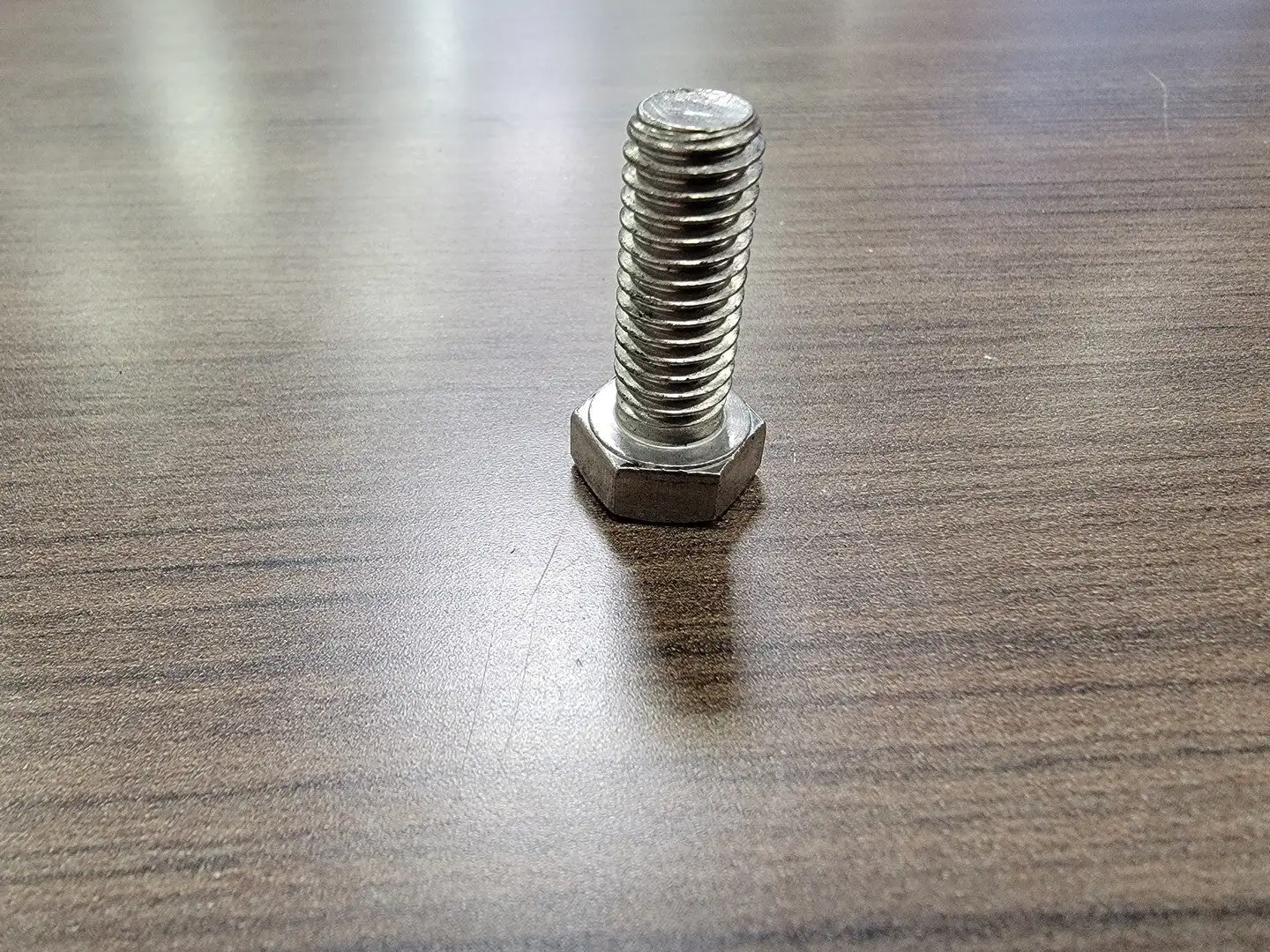 3/8" x 1" F593G316 Stainless Steel Hex Bolt (Bag of 250/Qty)