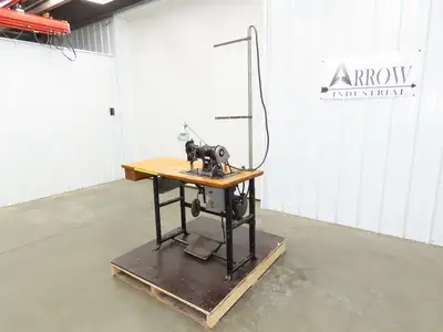 Singer 108W7 Industrial Sewing Walkling Foot Machine W/Vertical Shear 220VAC 3Ph