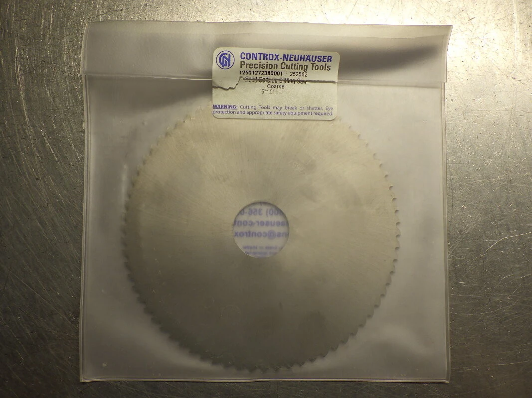 Controx 5" x 3/32" Carbide Slot Saw 1" Arbor 70 Teeth 252562 (LOC693B)