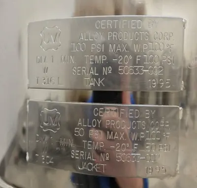 UM Stainless Steel Portable Vessel Tank Fermentation