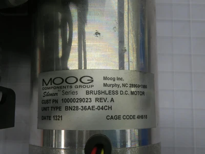 Used MOOG _UNKNOWN_ Brushless Motors Texas US | OCO Industrial #1601083
