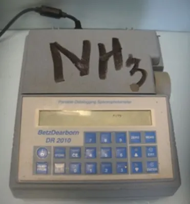 QTY. 1. HACH DR 2010 SPECTROMETER PORTABLE DATA LO...