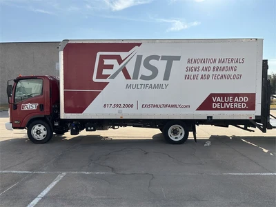 Used 2018 ISUZU VAN BODY TRUCK - DIESEL (2018) Box trucks Texas US | MachineryMax #1488266