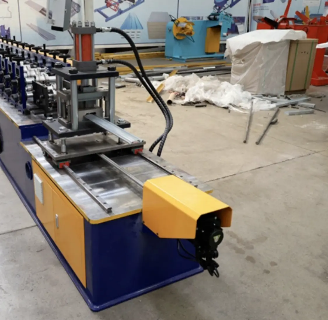 Rolling Shutter Door Roll Forming Machine Saudi Arabia