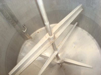 1200L S/S Enclosed Mixing Tank 1.5Kw