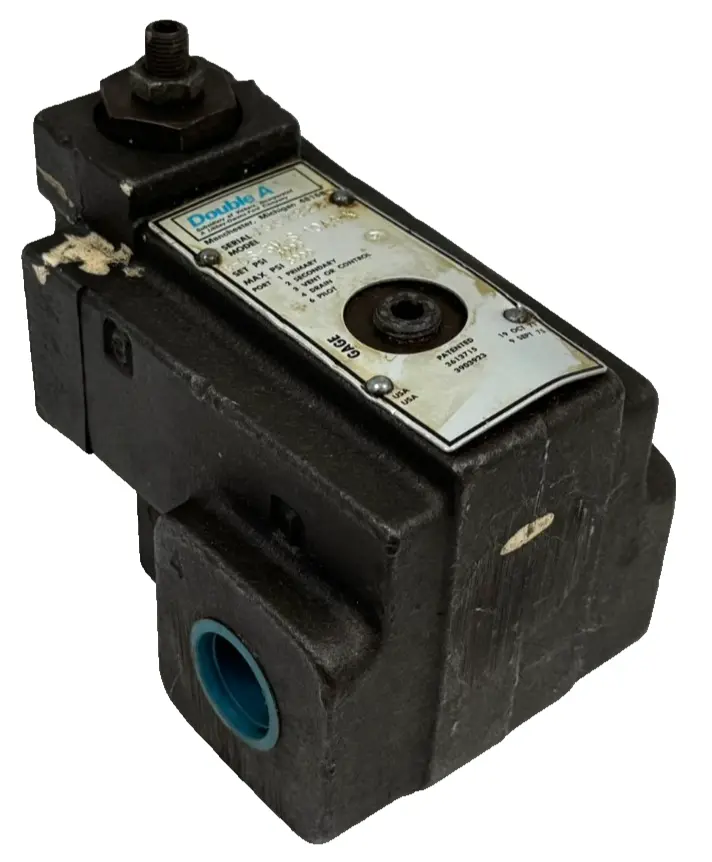 NEW DOUBLE A B-06-3M-S-10A4-K RELIEF VALVE 3000PSI B063MS10A4K